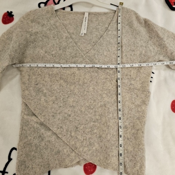 The Group Babaton Yak Wool Sweater XS Heather Grey - Picture 4 of 5